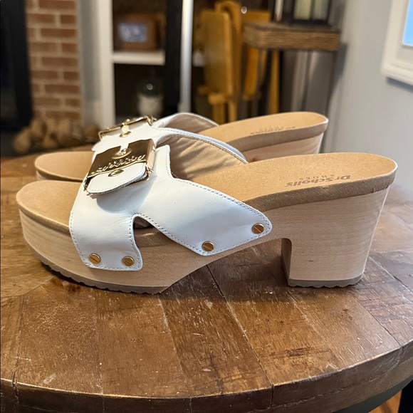 Dr. Scholl’s Original Max Too Leather Platform Sandals 7 NWOB - Picture 14 of 16